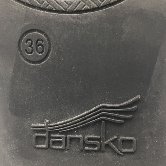 Dansko Leopard Print Oxfords Size 6 Black Bronze - Picture 6 of 8